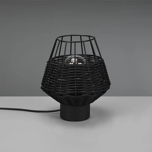 Lampe À Poser Rotin