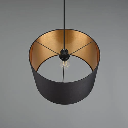 Luminaire Suspendu Simple Noir