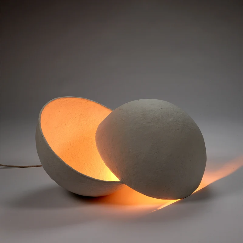 Serax Floor Lamp L Papier Maché Earth - Second Chance