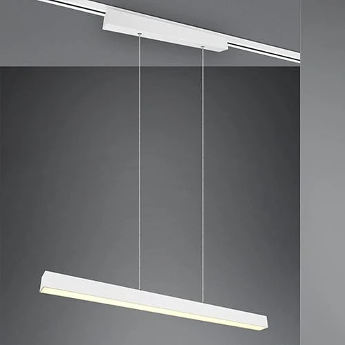 Luminaire Suspendu Linéaire Noir