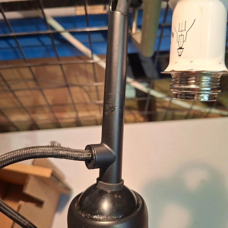 DCWéditions Gras n°304 Wall Lamp (Black / Black / Round) - Second Chance
