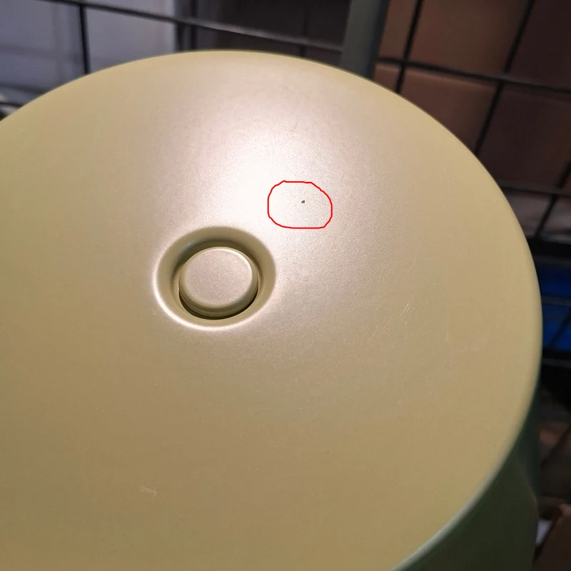 Marset Tam Tam Mini Shade (Olive Yellow semi-mat) - Second Chance