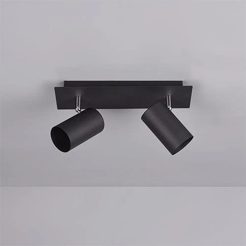 Plafonnier Spots Noirs
