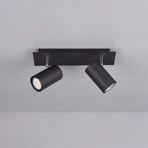 Plafonnier Spots Noirs
