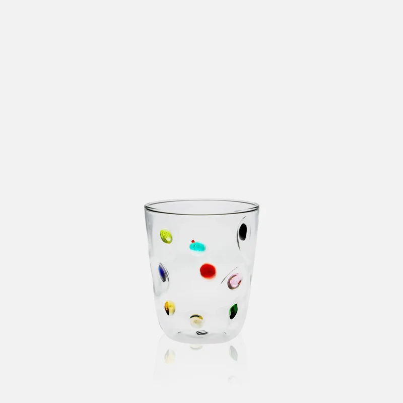 Casarialto Arlecchino Colored Water Glasses - Set of 4