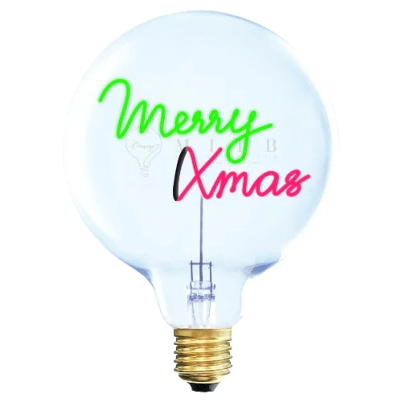MITB by Elements Lighting Merry Xmas E27 Bulb