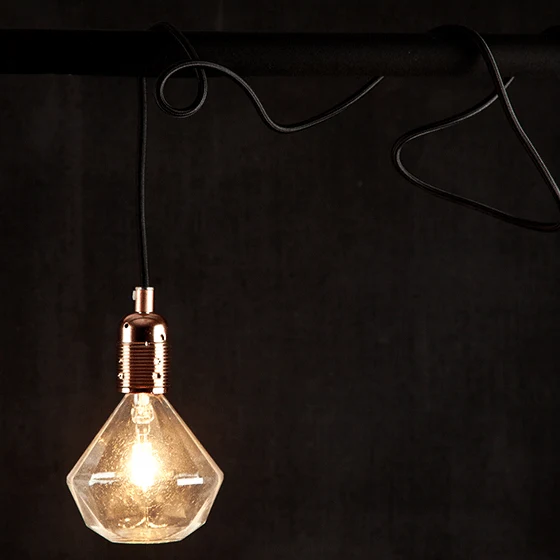 Frama Diamond Bulb E27 - Cognac