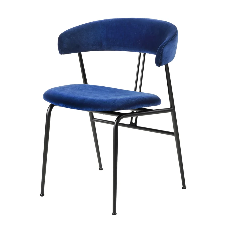 Gubi Violin Dining Chair Fully Upholstered