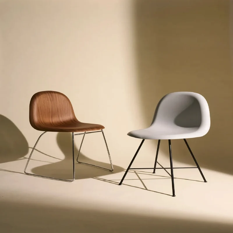 Gubi 3D Bar Stool Un-Upholstered