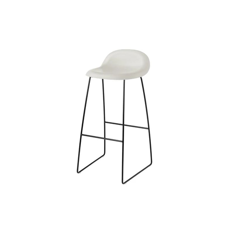 Gubi 3D Bar Stool Un-Upholstered