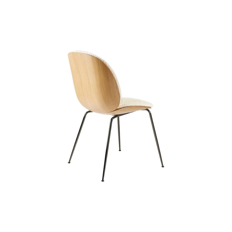 Gubi Beetle Dining Chair 3D Veneer - Front Upholstered
