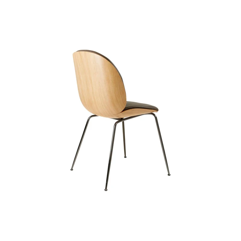 Gubi Beetle Dining Chair 3D Veneer - Front Upholstered