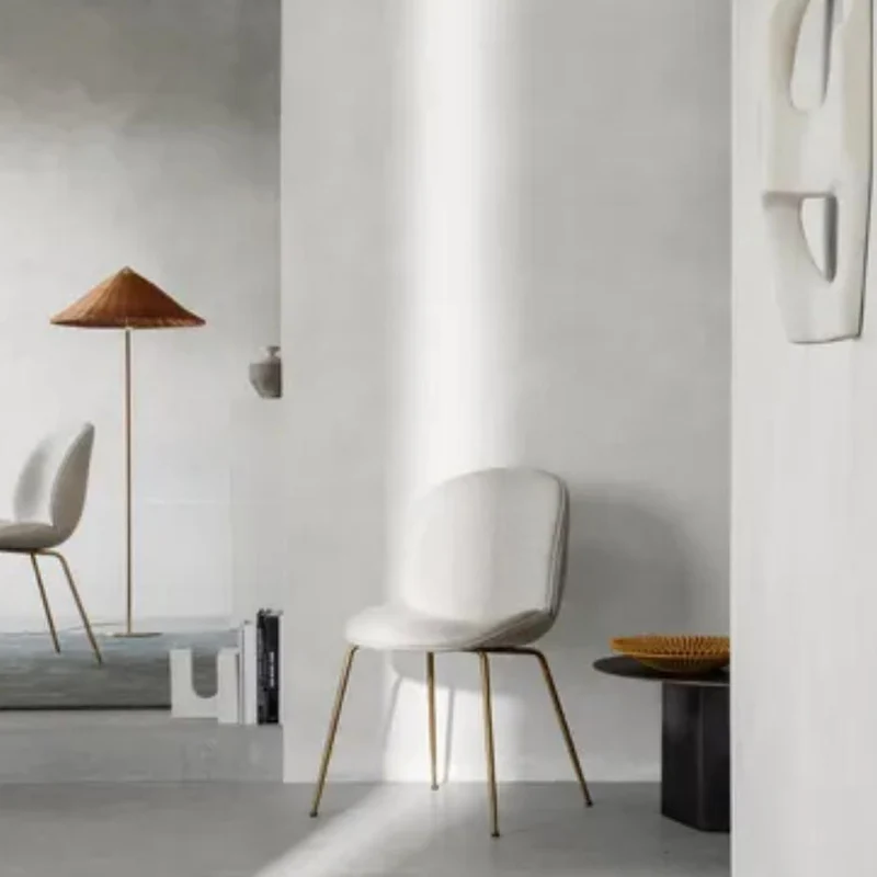Gubi Beetle Dining Chair Front Upholstered