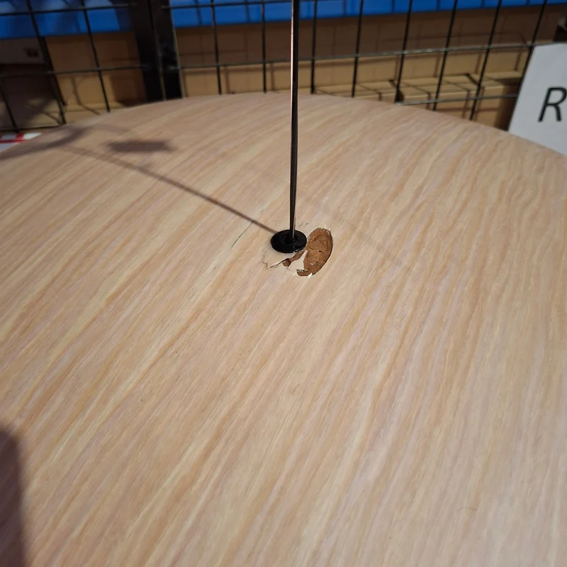 Marset Ginger LED Suspension Lamp (Ginger 60 / Oak - White / Dali) - Second Chance