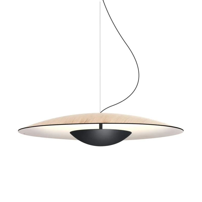 Marset Ginger LED Suspension Lamp (Ginger 60 / Oak - White / Dali) - Second Chance