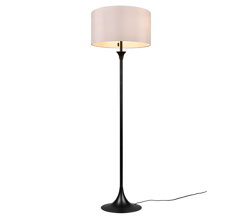 Lampadaire Noir Et Blanc