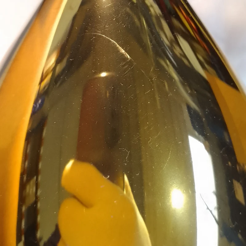 EBB & FLOW Lute Pendant Lamp (Clear / Gold / Ø: 14 cm) - Second Chance
