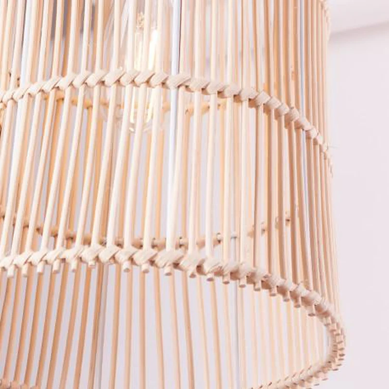 Suspension Rotin Naturel