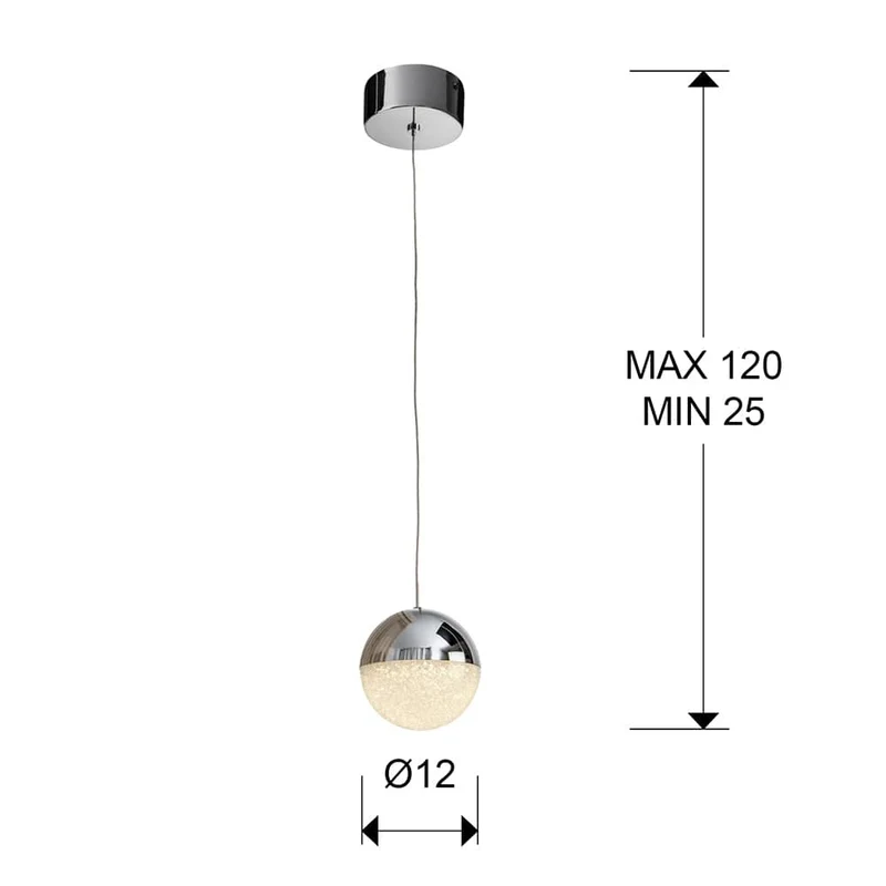Suspension Sphere Metal