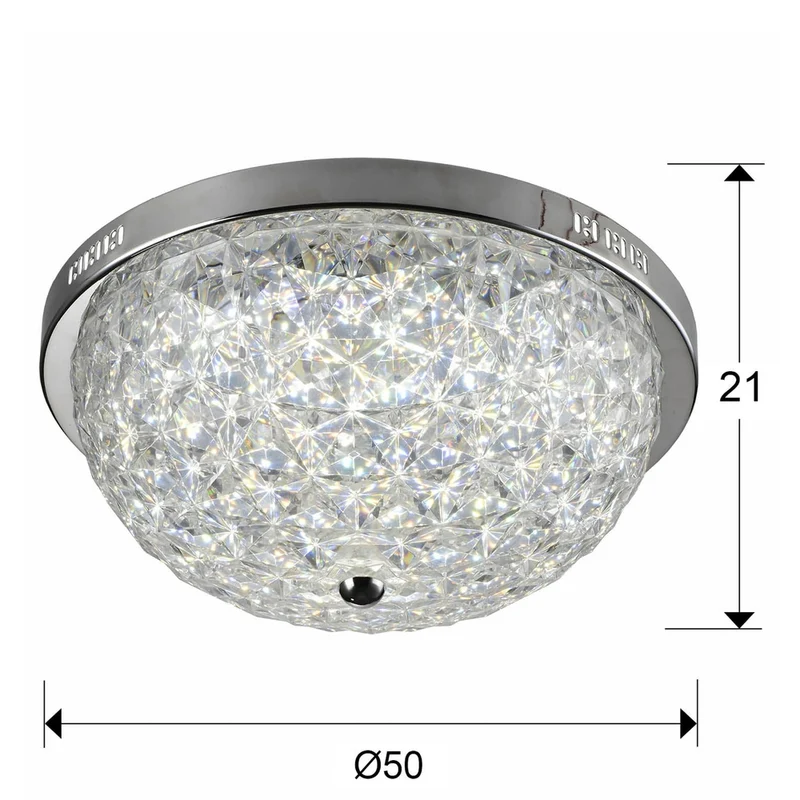 Plafonnier Cristal Design
