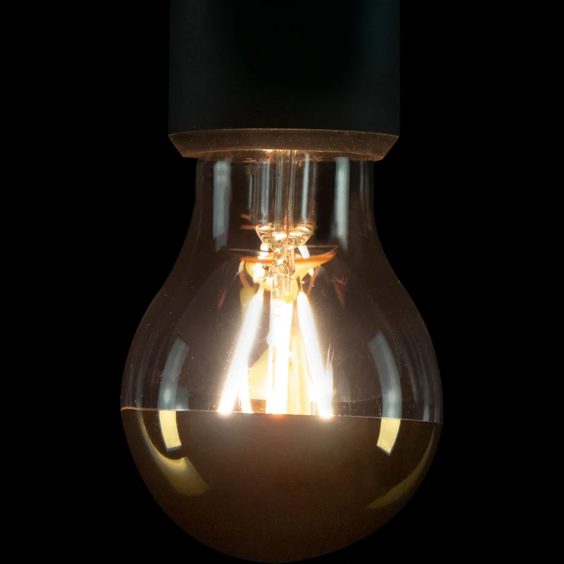 Segula Vintage LED Bulb E27 A67 Mirror Head Golden - 270lm 2700K - Dimmable