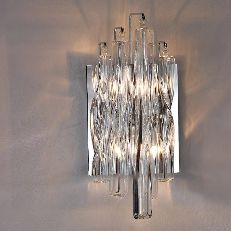 Applique Murale Metal Verre