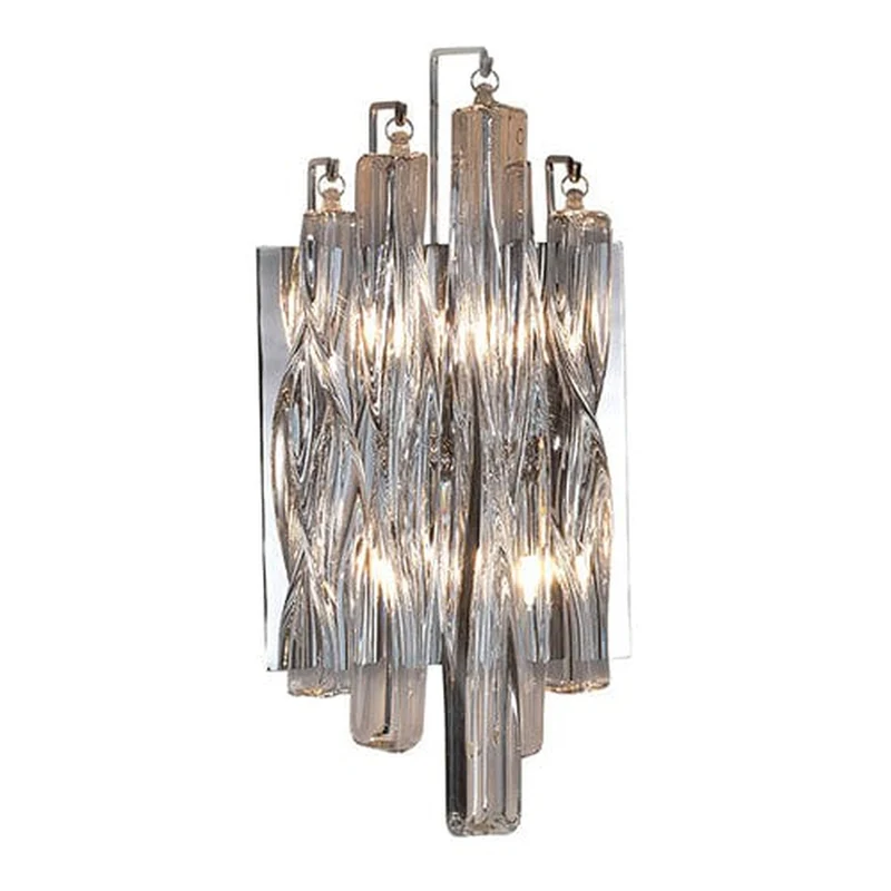 Applique Murale Metal Verre