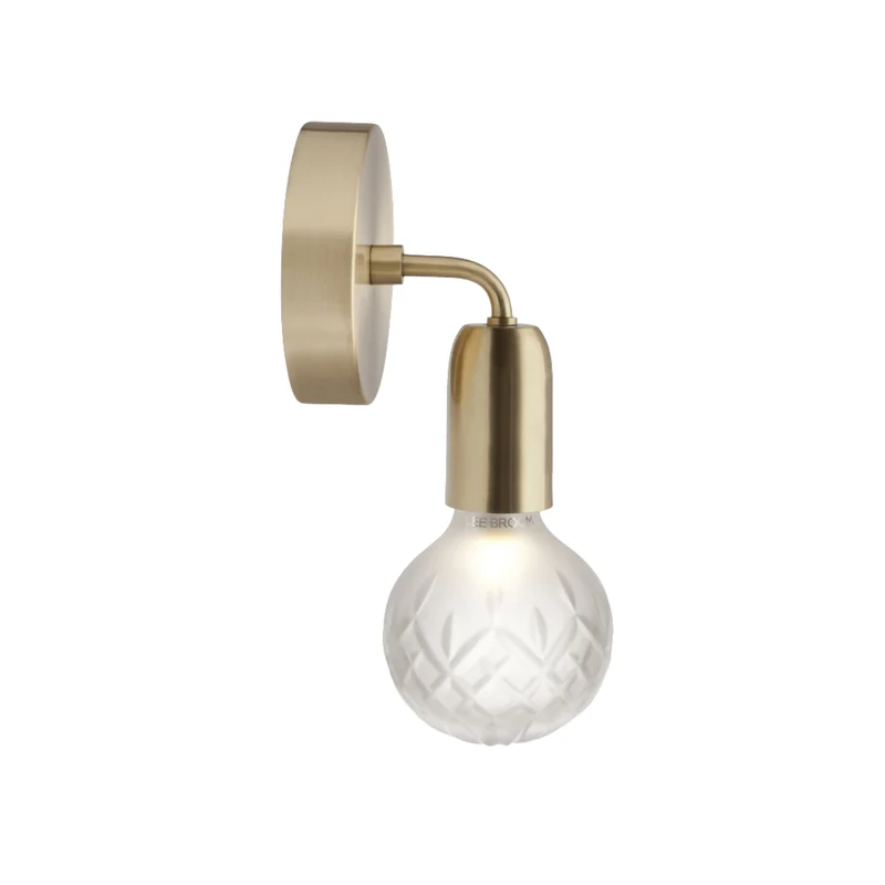 Lee Broom Crystal Bulb Wall Light