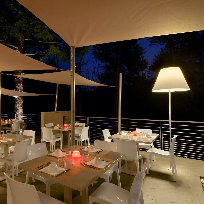 Luceplan Costanza Aluminium Floor Lamp (Without Shade)