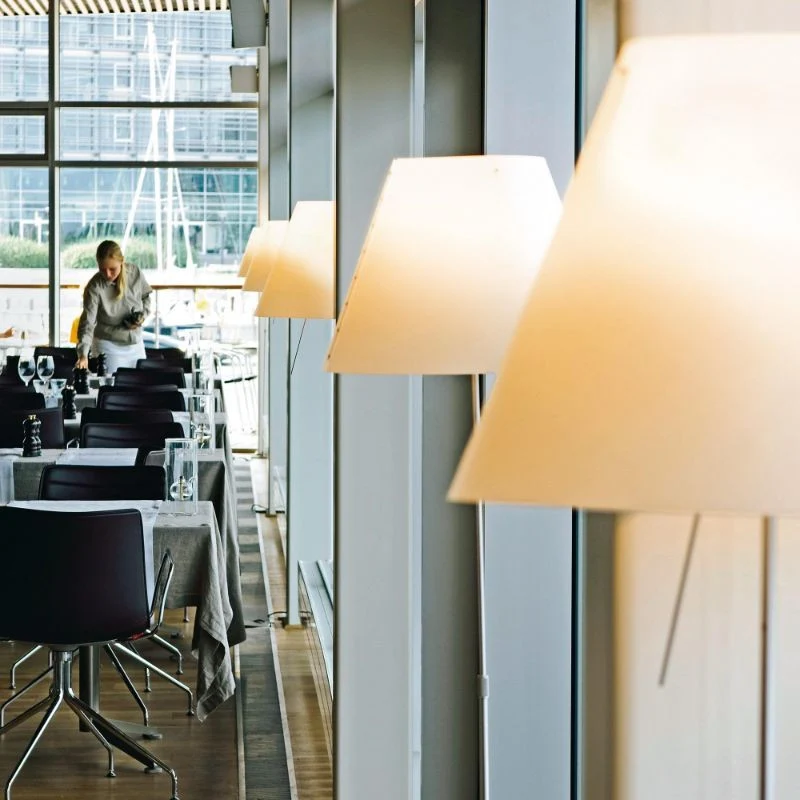 Luceplan Costanza Aluminium Floor Lamp (Without Shade)