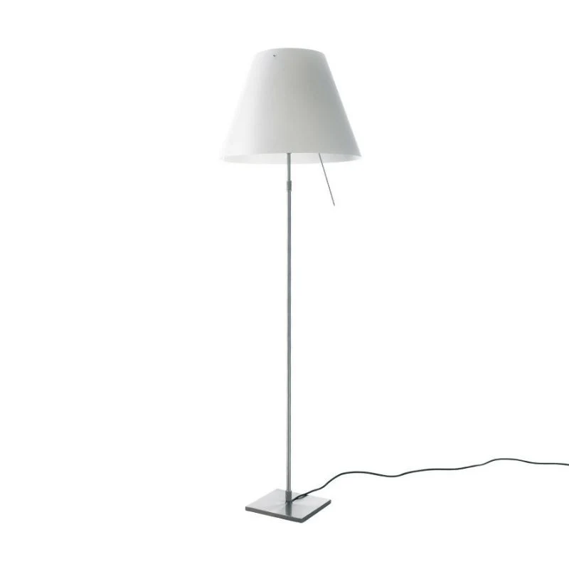Luceplan Costanza Aluminium Floor Lamp (Without Shade)