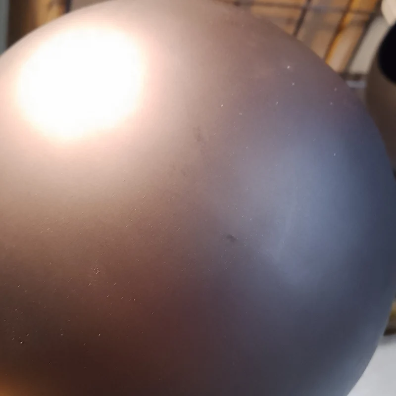 101 Copenhagen Drop Chandelier Globe Mini Pendant Lamp (Burned Black) - Second Chance