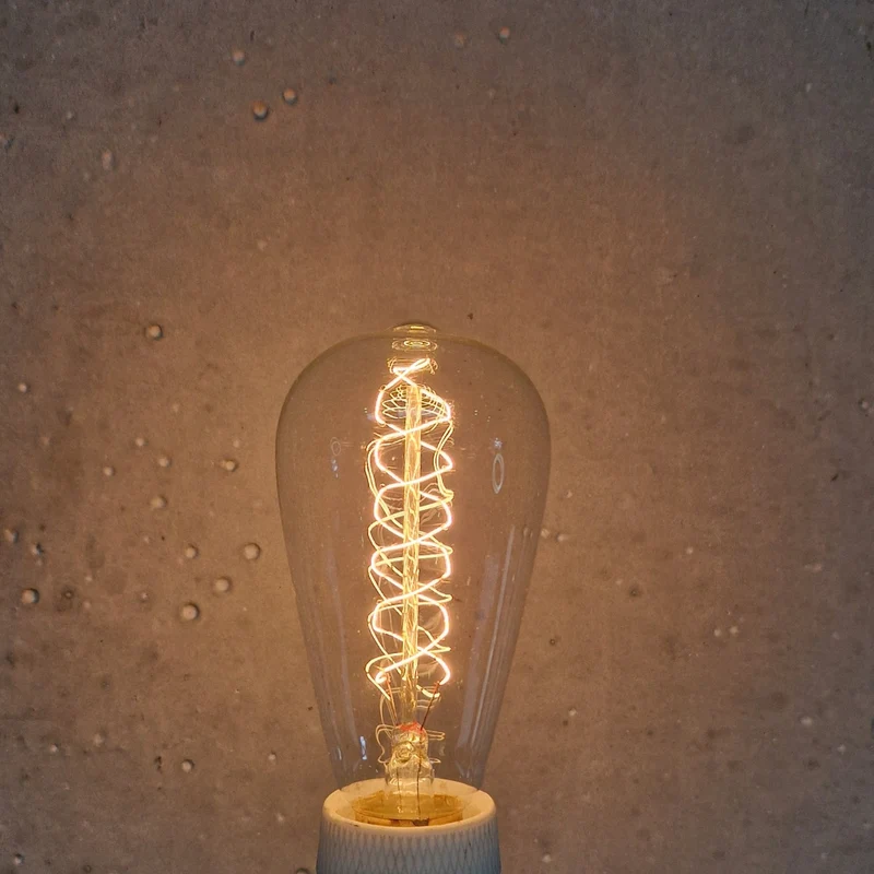 LAES – Light Bulb Vintage Spiral 40W E27 64mm