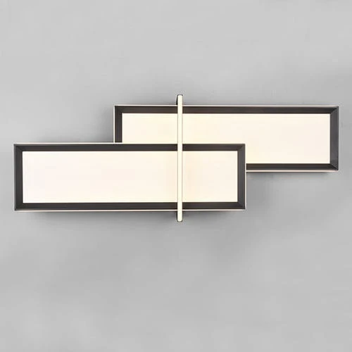 Luminaire Rectangulaire Noir