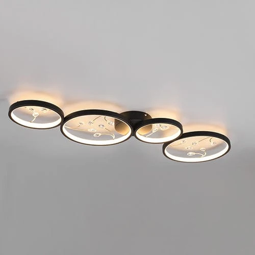 Plafonnier Led 4 Lampes
