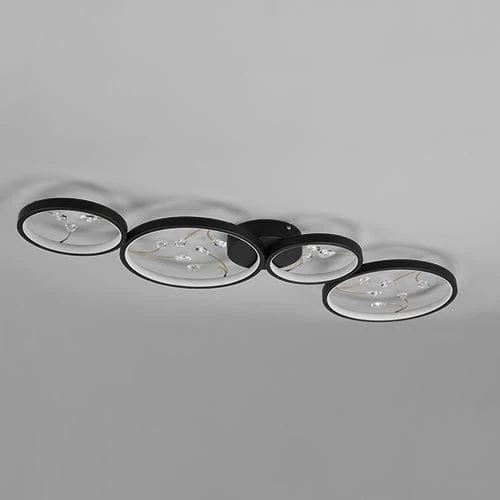 Plafonnier Led 4 Lampes