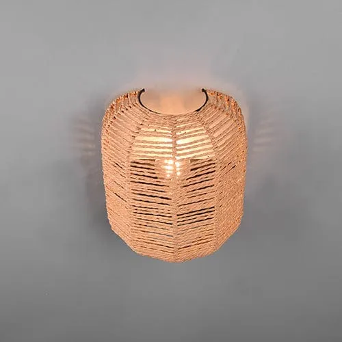 Luminaire Salon Rotin