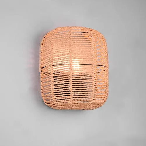 Luminaire Salon Rotin