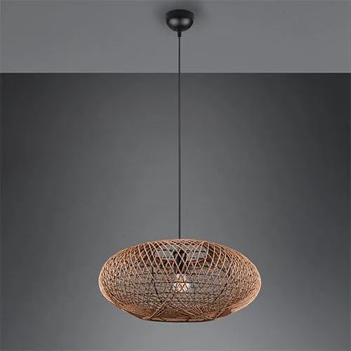 Luminaire Suspension Rotin Pas Cher
