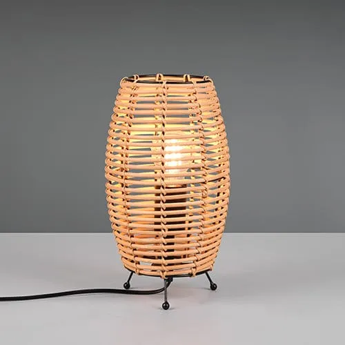 Lampe Chevet Rotin Bambou