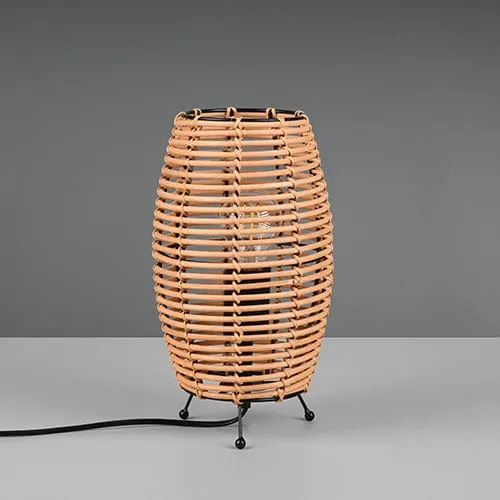 Lampe Chevet Rotin Bambou