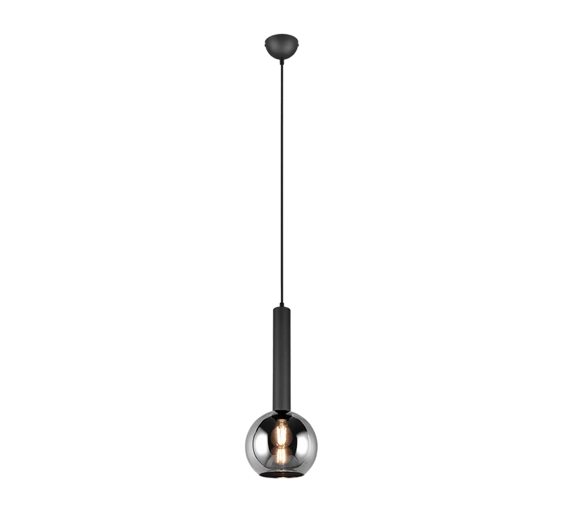 Suspension Luminaire Boule Noire