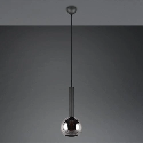 Suspension Luminaire Boule Noire