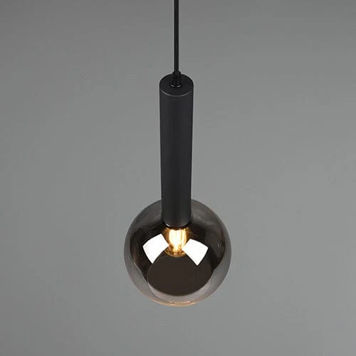 Suspension Luminaire Boule Noire