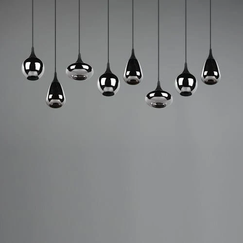 Luminaire Suspendu Salle À Manger Noir