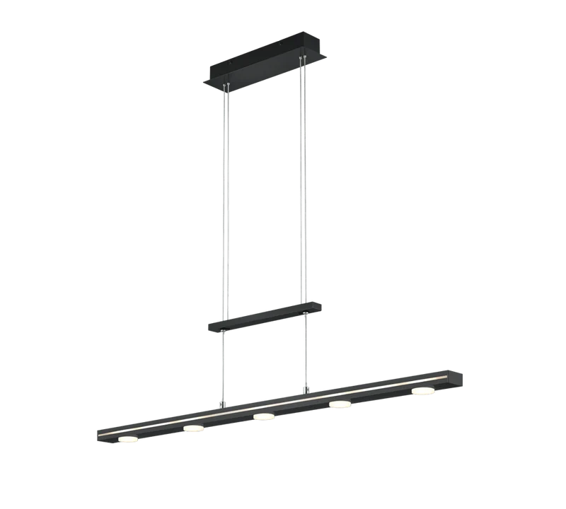 Luminaire Suspendu Noir Mat