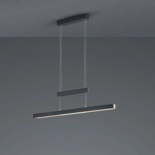 Luminaire Suspendu Noir Et Dore