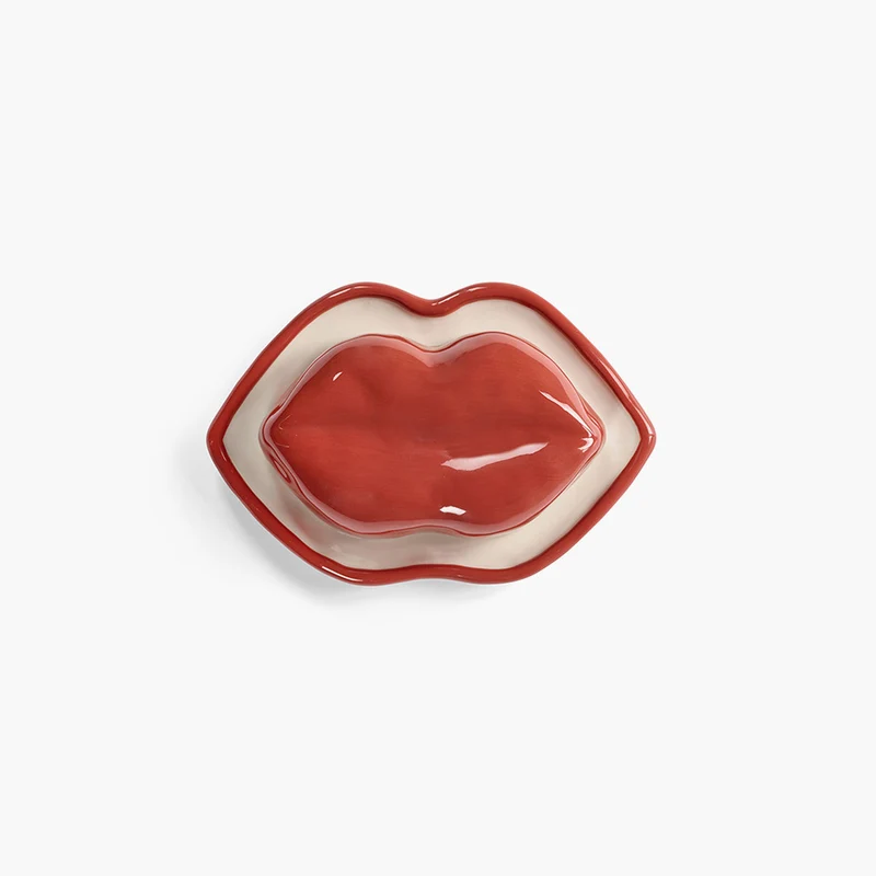 Serax Les Objets Mouleversants Lips Dish with Lid