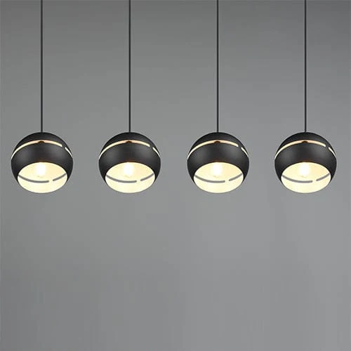 Luminaire Noir Suspendu