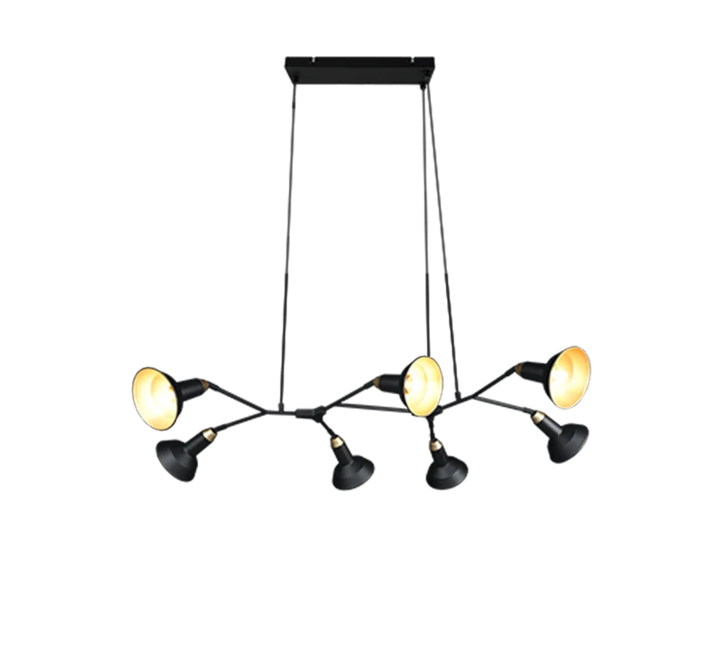 Luminaire Cuisine Industriel Noir